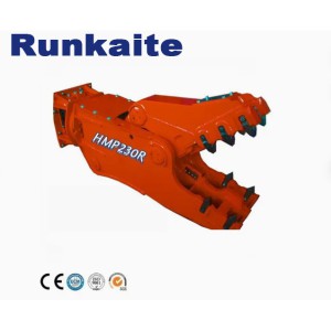 Runkaite  HM04-A Construction Equipment Hydraulic Demolition Crusher Concrete Rotating Type Pulverizer for Excavator - Crushing Pliers and Concrete Crusher
