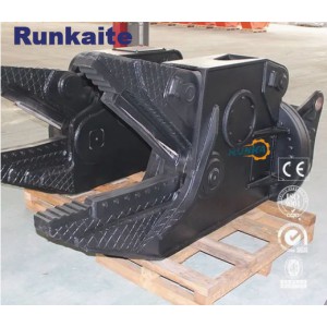 Runkaite  E260-Dismantling Machine for Sale Metal Shear for Excavator Hydraulic Scrap Sk220-3 Excavator Demolition Shears PC200 Concrete Shear
