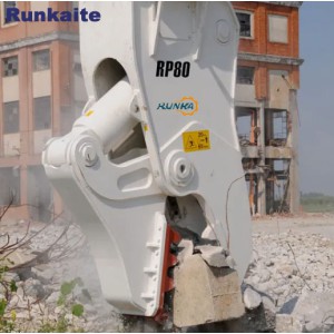 Runkaite  RP80-IT-Excavator Hydraulic Shear for Scrap Handling Excavator Pulverizer 