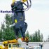 Runkaite SD20- Excavator Hydraulic Attachment Dismantle Cutter Hydraulic Car Scrap Shear Runkaite SD20- Excavator Hydraulic Attachment Dismantle Cutter Hydraulic Car Scrap Shear
