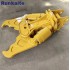 Runkaite   CR80R- Excavator Attachment Hydraulic Shear Concrete Crusher Demolition Tool for 75-95 Ton Excavator